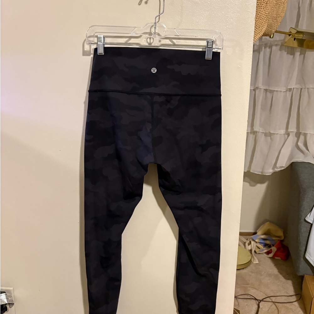 lululemon athletica Black Camo Leggings